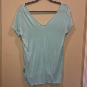 Powder Blue Soft Anthropologie Top!
